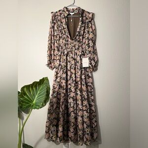 Bohme Maxi Dress Fully lined Ruffled
